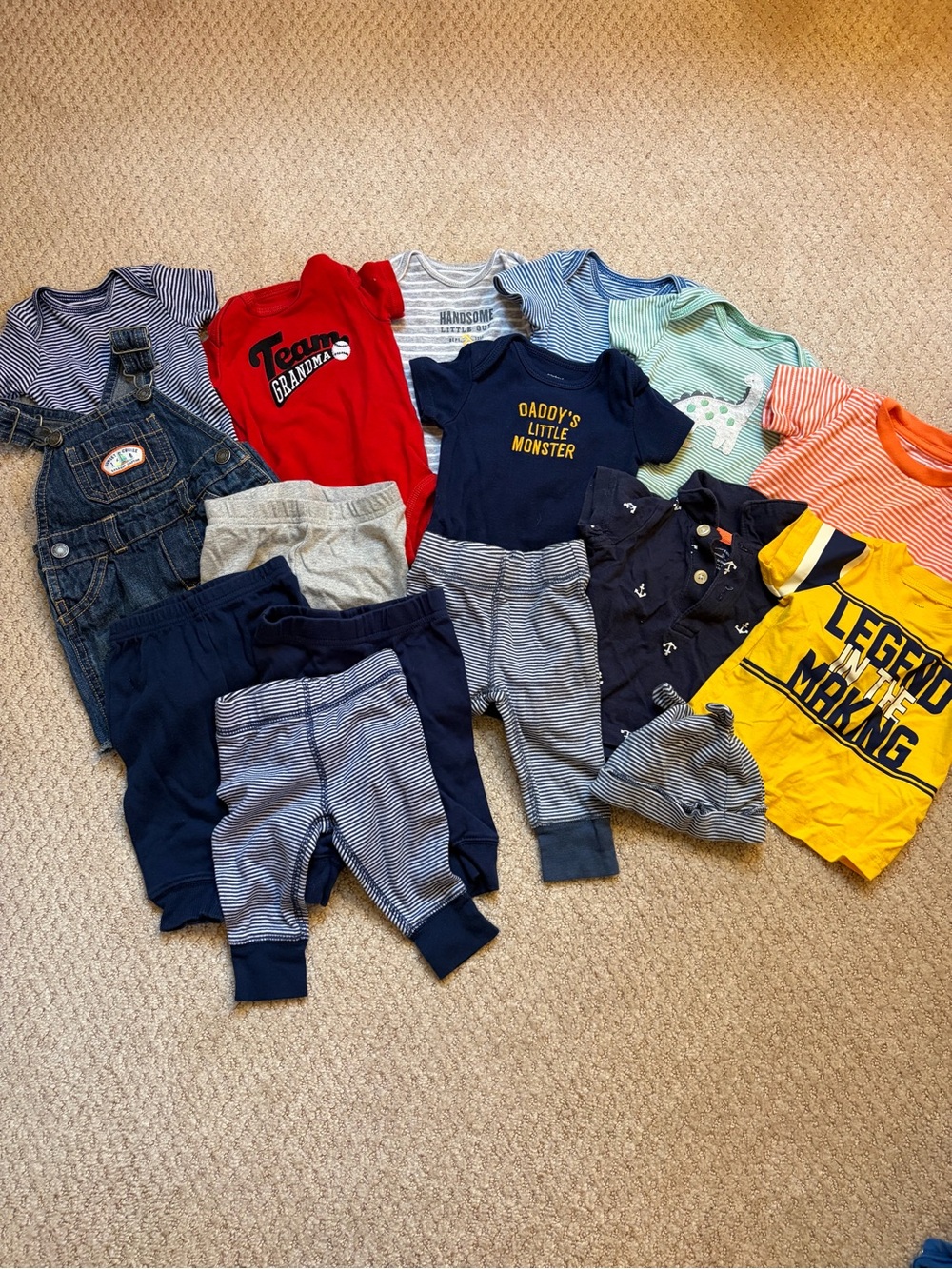 Carter’s 16-Piece Bundle (3M Boys)
